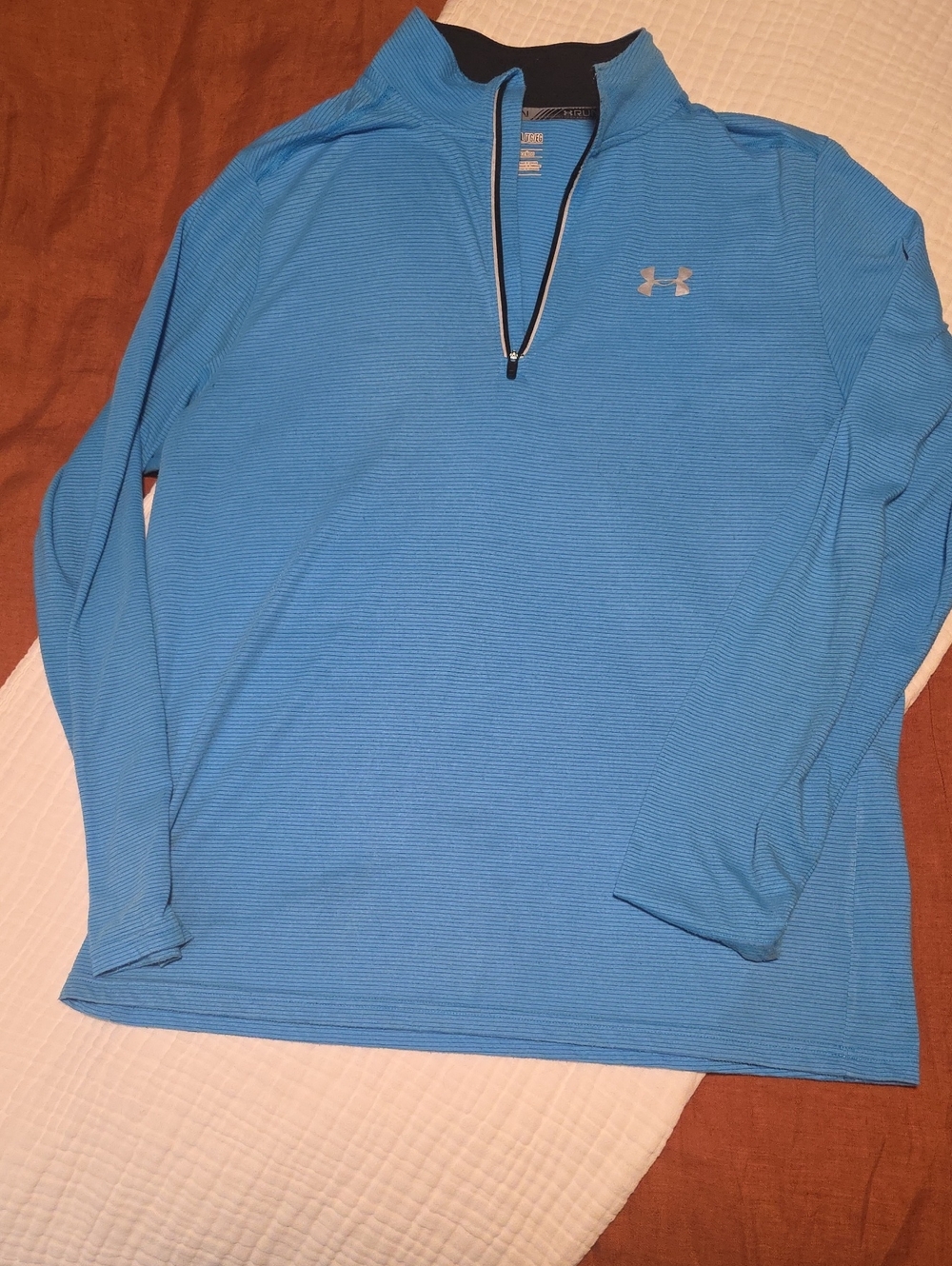 Under Armour Men’s Blue Quarter-Zip Performance Pullover